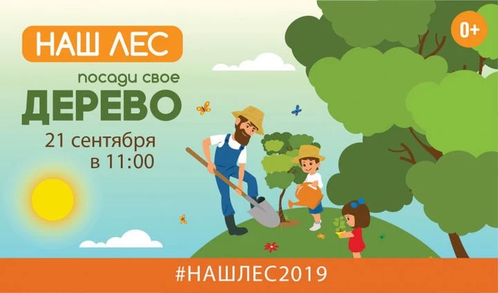Акция «Наш лес. Посади свое дерево» состоится в Подмосковье