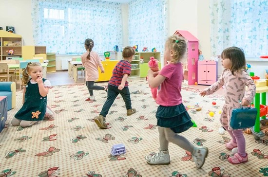 Работа детских садов в Подмосковье