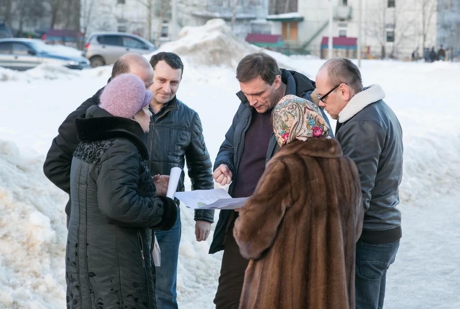 Жители и депутаты обсудили проект сквера