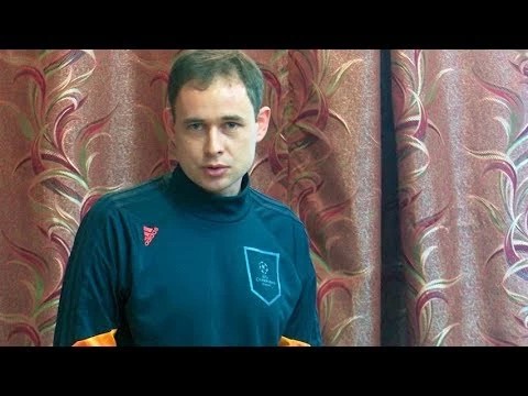 Судья ФИФА Виталий Мешков поговорил с учениками Мишутинской школы о футболе