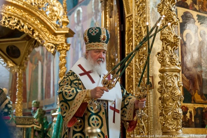 Патриарх Кирилл возглавил празднование дня памяти преподобного Сергия Радонежского