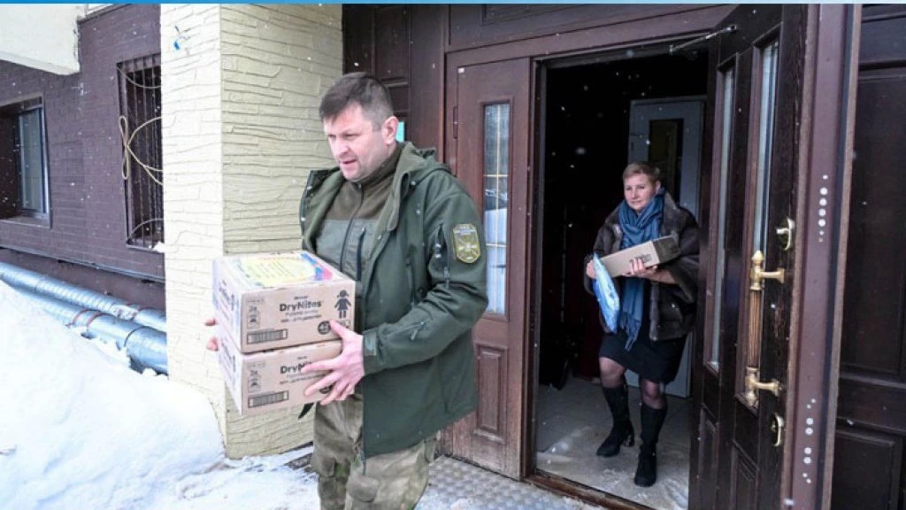 Очередную партию гуманитарной помощи отправили участникам СВО