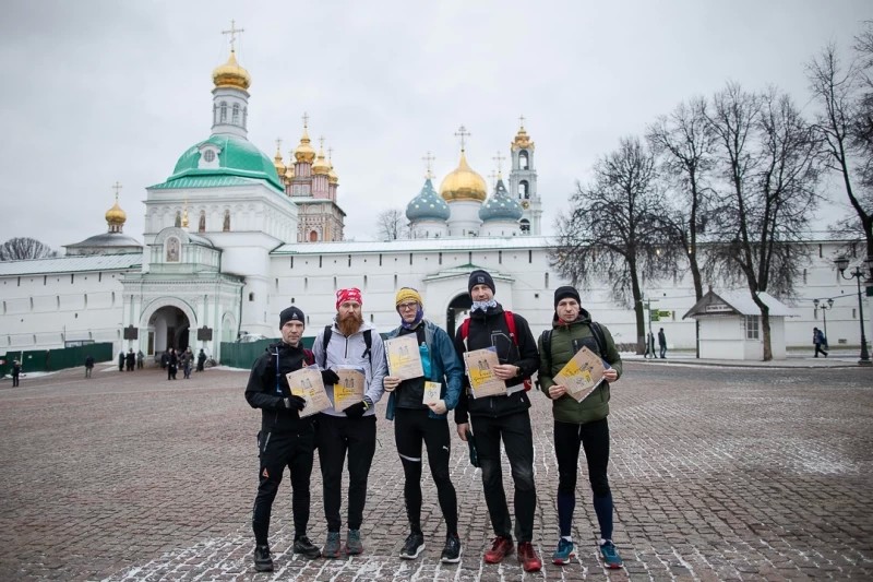 В обитель преподобного Сергия прибыли участники похода по туристической тропе «Дорога в Лавру»