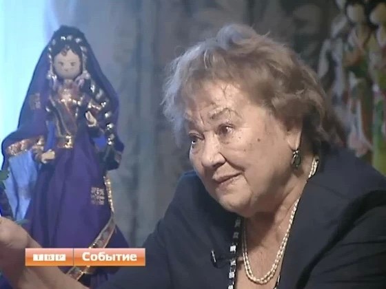 Одна из уважаемых посадских художниц, объехавшая со своими работами почти весь мир, отмечает 80-летие