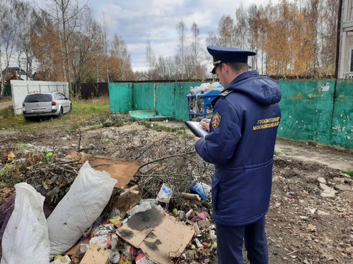 Строительный мусор в Сергиево-Посадском округе убрали после вмешательства Госадмтехнадзора