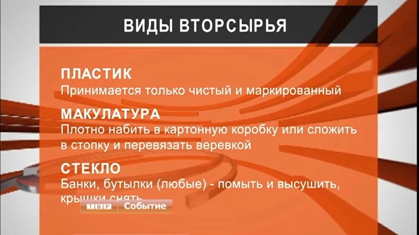 Сбор вторичного сырья