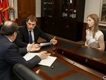 Глава района встретился с представителями бизнеса