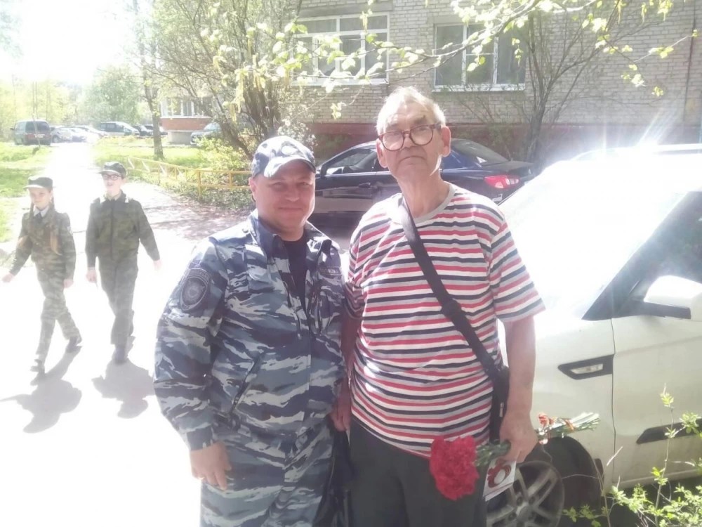 К ветеранам пришла полиция