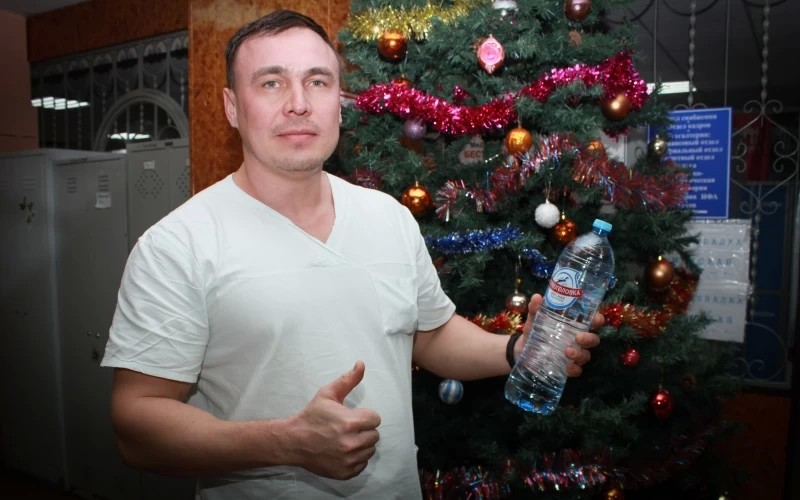 Фуру питьевой воды передали медработникам Сергиево-Посадской РБ