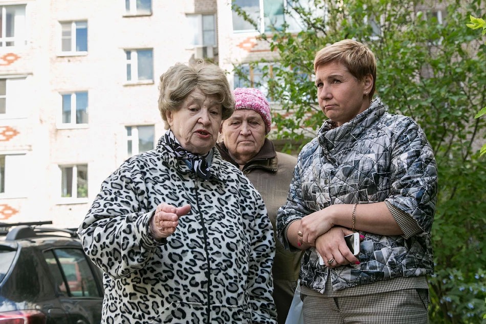 Пенсионерки указали на проблемы Скобянки