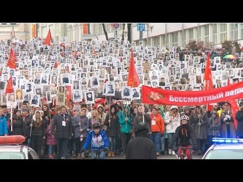 В Сергиевом Посаде можно бесплатно изготовить плакат для шествия в Бессмертном полку