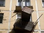 На Ферме обрушился балкон