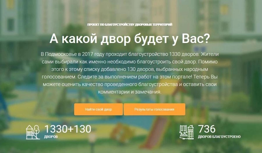 У кого будет новый двор? Решать вам!