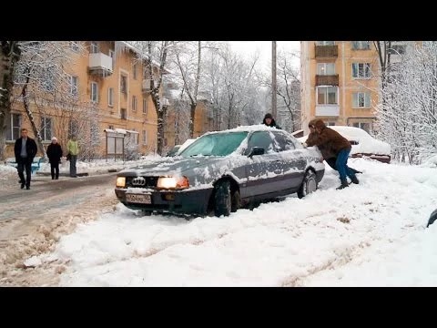 Ферму очистили вопреки припаркованным авто