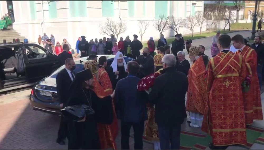 Сегодня в Троице-Сергиеву лавру прибыл Патриарх Московский и всея Руси Кирилл