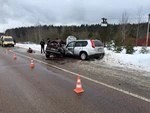 ВАЗ и «Ниссан» столкнулись у Переславичей