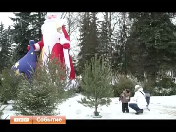 Елочные базары открылись