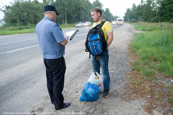 Антимусорный рейд прошел в Сергиевом Посаде в воскресенье