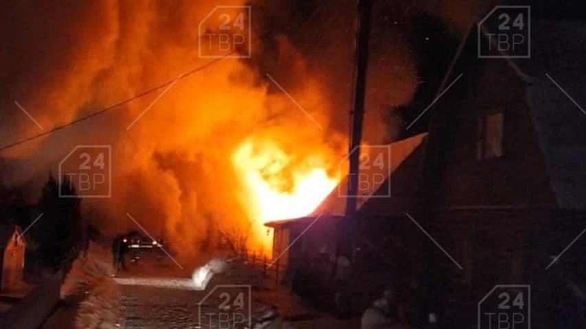 Пожар в Новой Шурме Сергиево-Посадского округа обошёлся без пострадавших