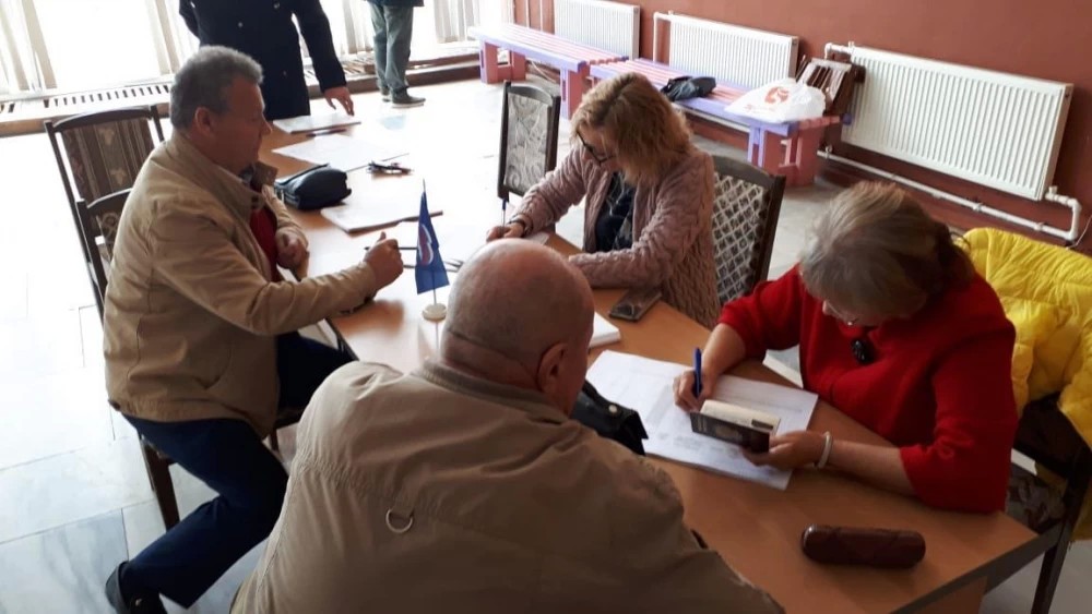 Председатель организационного комитета проинспектировала ход предварительного голосования