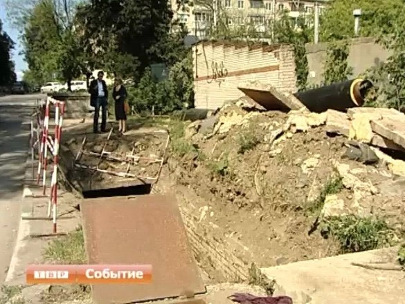 Рабочий поселок без горячей воды