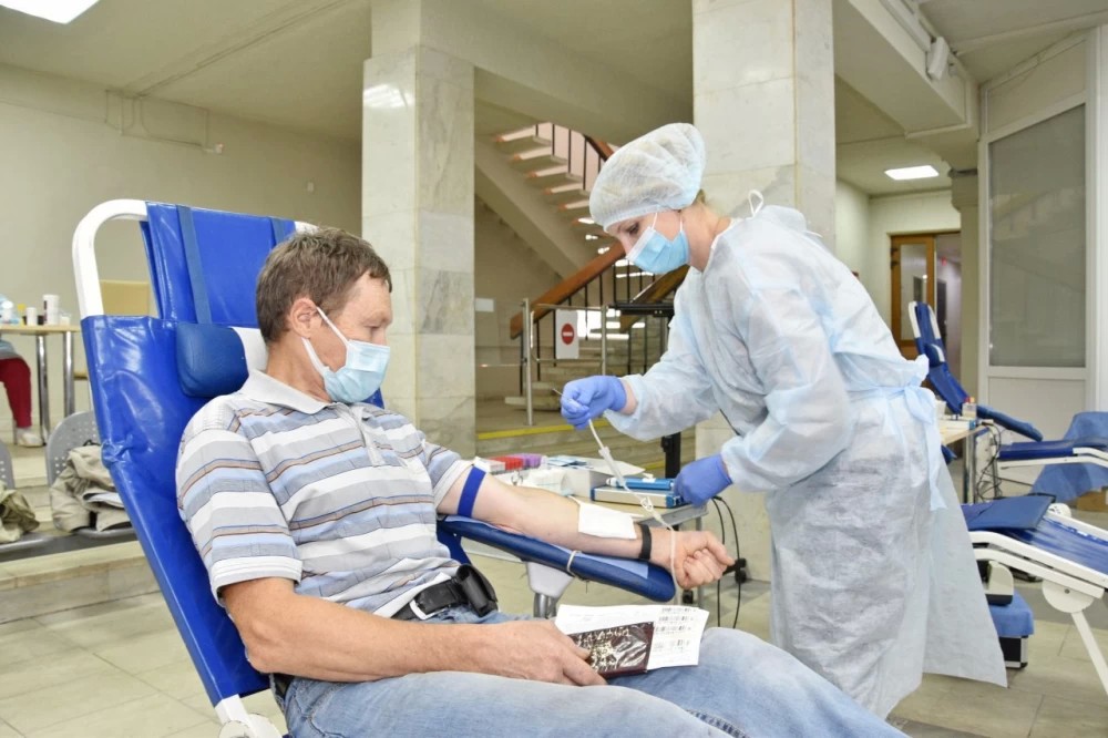 Сергиевопосадцы сдали более 1 тонны донорской крови в 2020 году