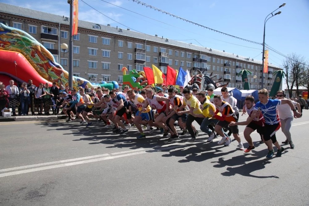 День Победы отмечали спортивно