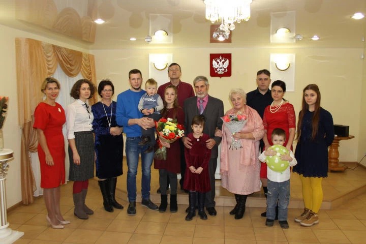 В Сергиево-Посадском ЗАГСе  поздравили &quot;золотых&quot; юбиляров