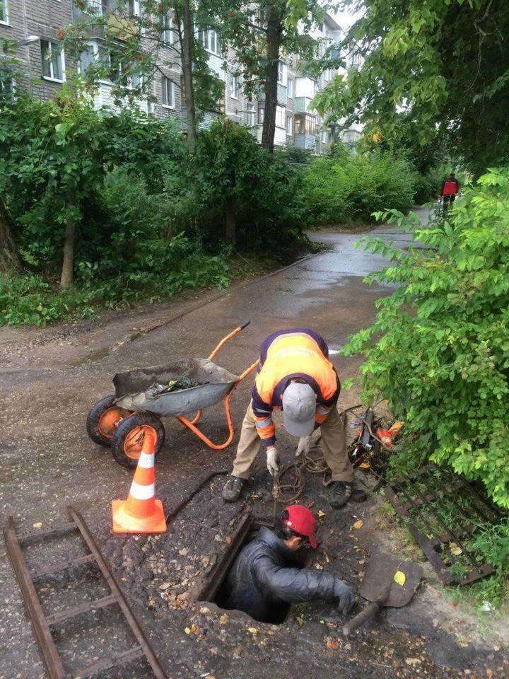 В Сергиево-Посадском округе за неделю было ликвидировано 11 подтоплений