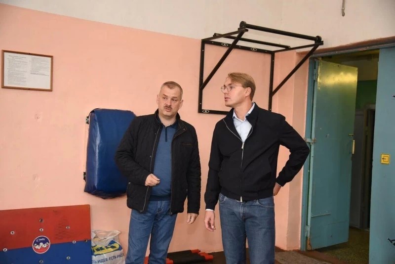 Сергей Двойных посетил СК "Орбита" в Реммаше