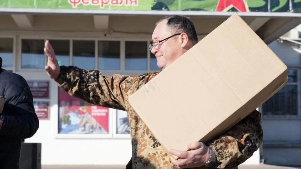 Помощь спешит в зону СВО