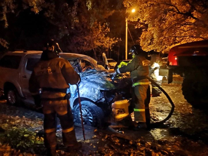 В Сергиевом Посаде депутату и журналисту сожгли автомобиль
