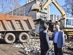 В Сергиевом Посаде ликвидируют сгоревшие дома