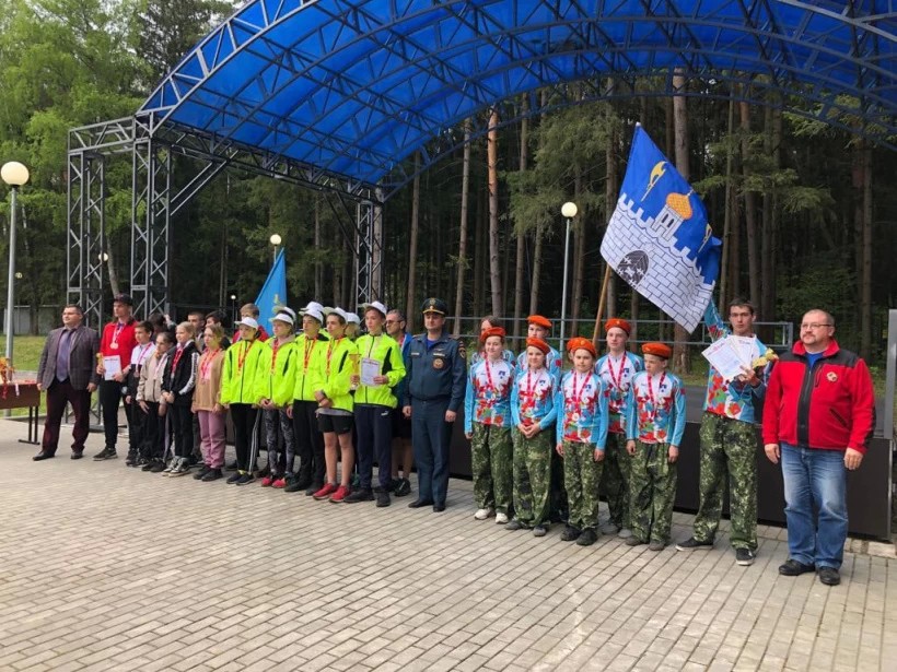 Сергиевопосадские школьники приняли участие в областных соревнованиях «Школа безопасности»
