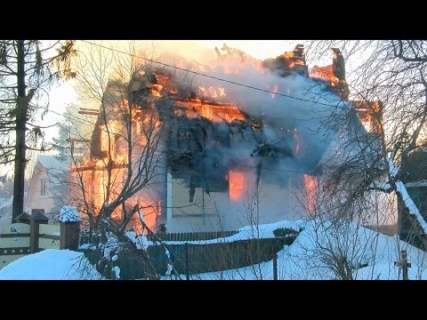 Крупный пожар в СНТ «Дружба»