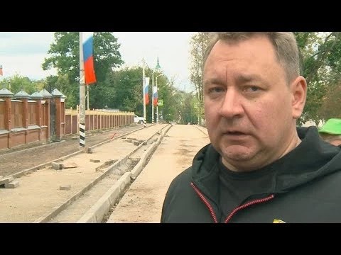 Улицы Сергиева Посада получают очертания пешеходных зон