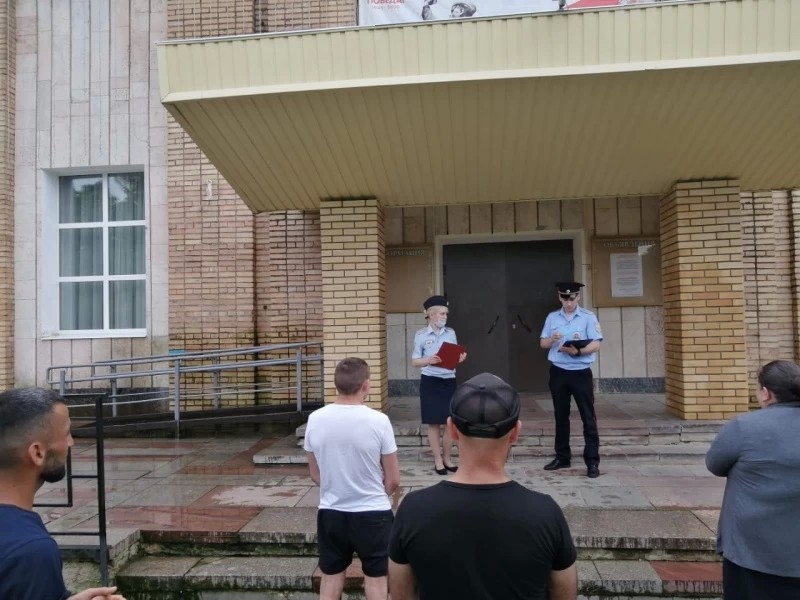 В Сергиево-Посадском округе полицейские отчитались перед населением