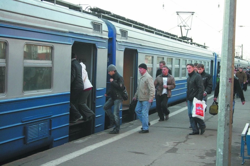 На первой электричке в Москву