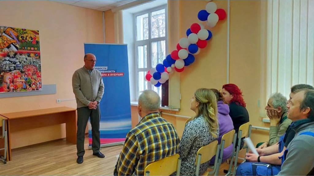 Тимофей Лагутин в ОДЦ «Октябрь»