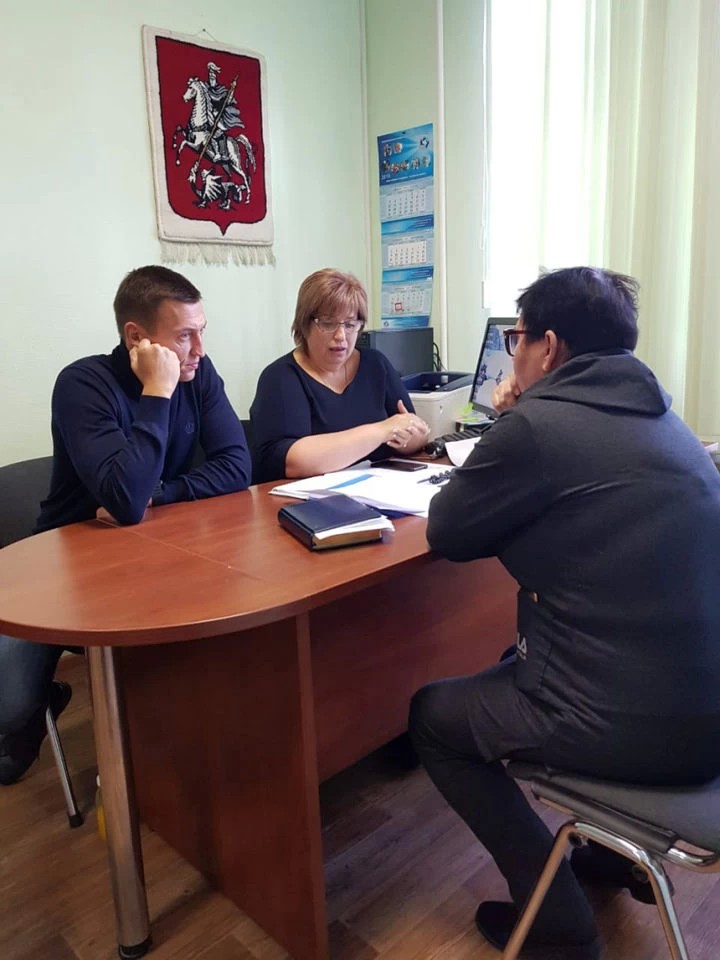 Александр Легков совместно с представителем уполномоченного по правам человека провел прием жителей в Сергиевом Посаде