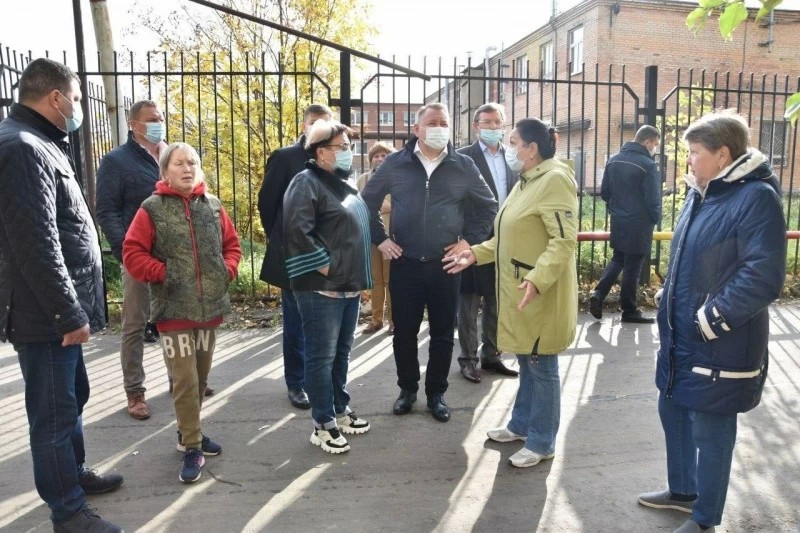 Глава Сергиево-Посадского округа провел встречу с жителями района ПМК