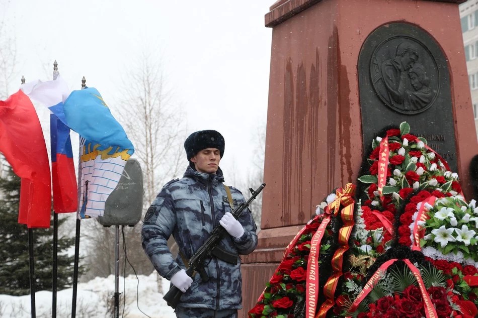 Акция памяти погибших бойцов Сергиево-Посадского ОМОНа прошла в Сергиевом Посаде