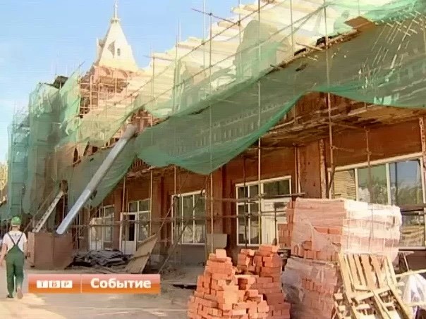 В Сергиевом Посаде проходит реконструкция Торговых рядов на Красногорской площади