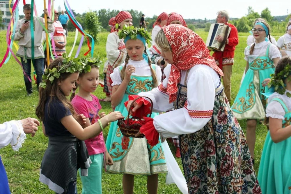 Отпраздновали Троицу