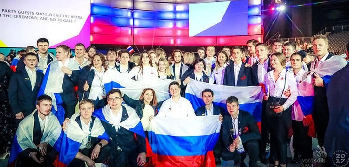 Сборная России заняла первое место в чемпионате мира WorldSkills Abu Dhabi 2017