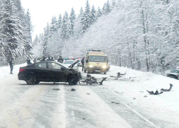Авария в Барканове