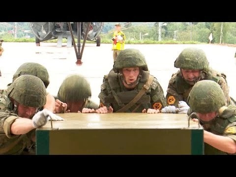 «Специальный маршрут»: военные соревнуются в доставке боеприпасов на передовую