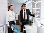 Глава района оценил ремонт поликлиники