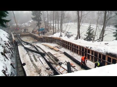 Завершается реконструкция плотины на Ферме