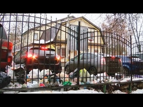 Мусор в самом центре